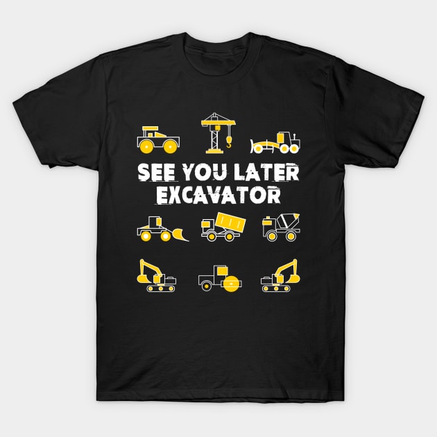 Ear-Resistible Charm Excavator Chronicles, Tee Talk Triumph Extravaganza T-Shirt by Kevin Jones Art